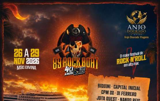 89 Rock Boat 40 anos